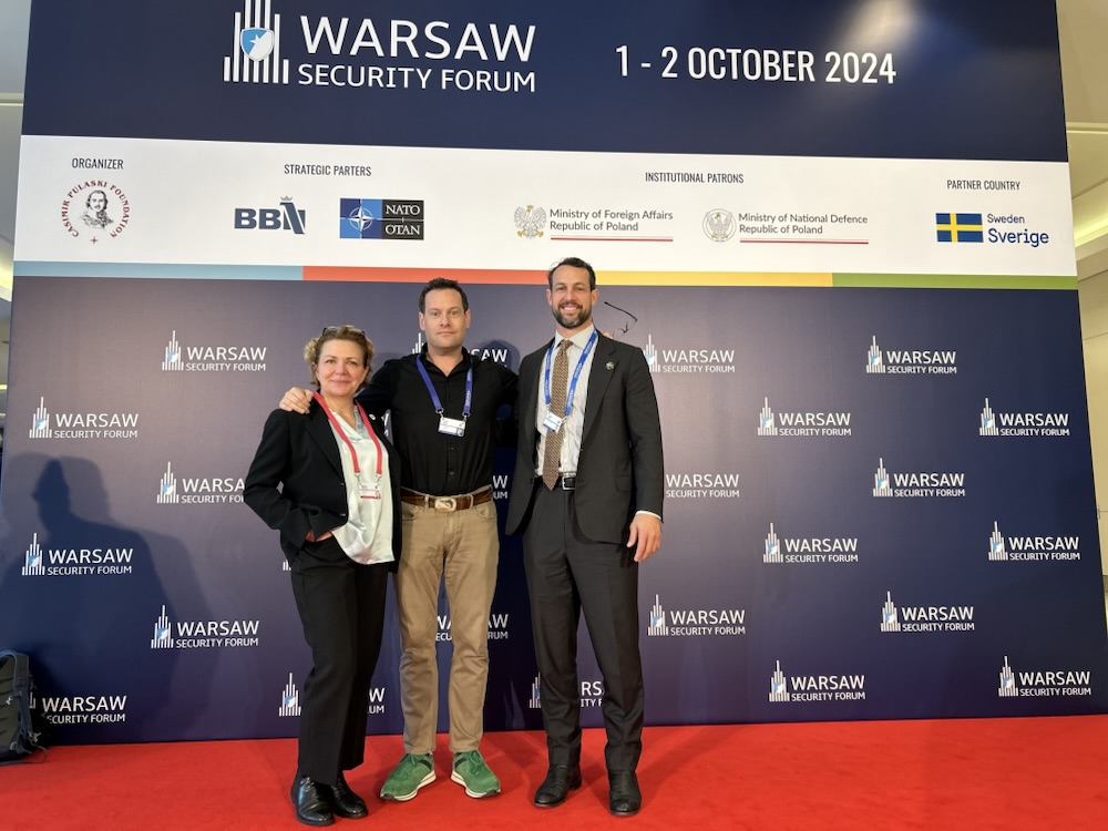 At the Warsaw Security Forum