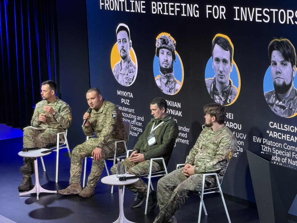 Frontline briefing for investors in Kyiv